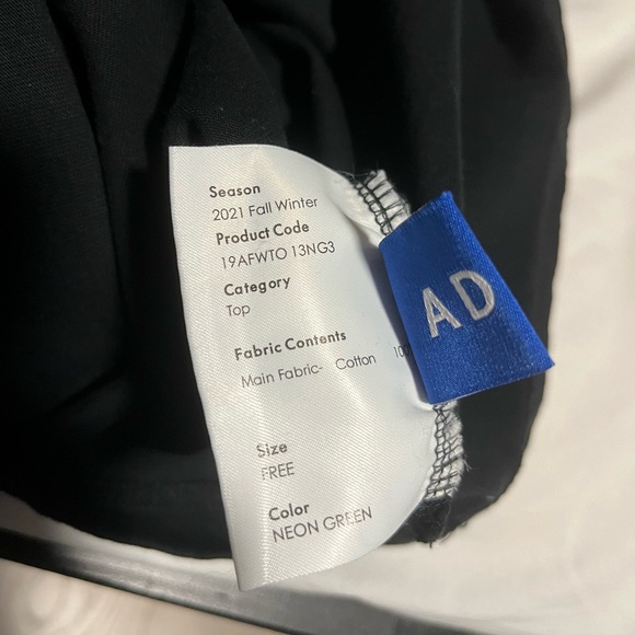 Ader Error Oversized T-Shirt Size Small - Picture 5 of 5